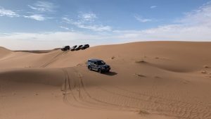 Dunas del desierto del Erg-Chegaga, 9º desafío de los poceros en Marruecos