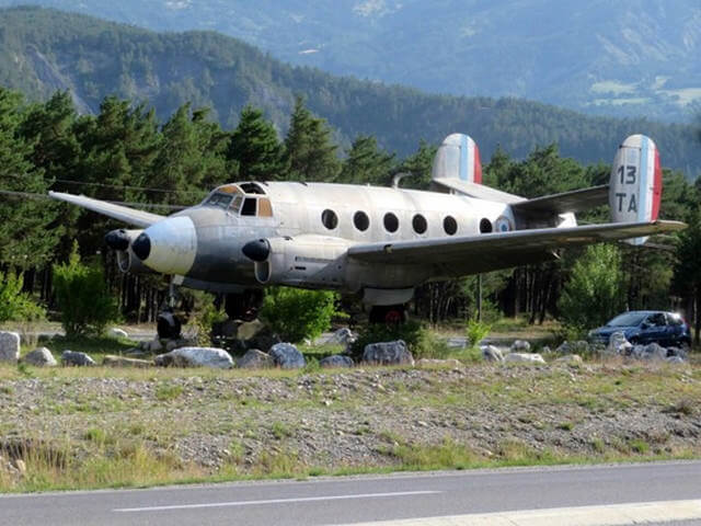 Avión en la Ruta Transalpina
